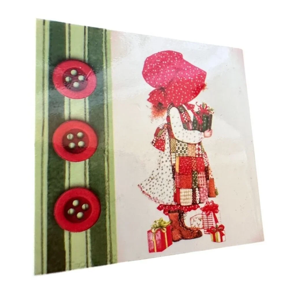 Vintage Holly Hobbie Gift Tags Set of 5 Design Portfolio AGC Inc New Rare READ